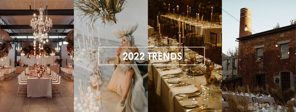 wedding and event trends 2022