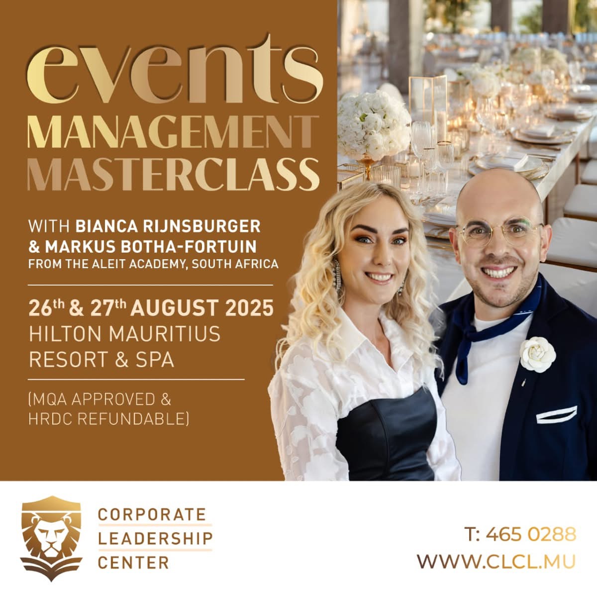 Event Management Masterclass